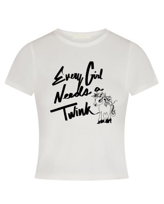 every girl needs a twinkie baby tee tee